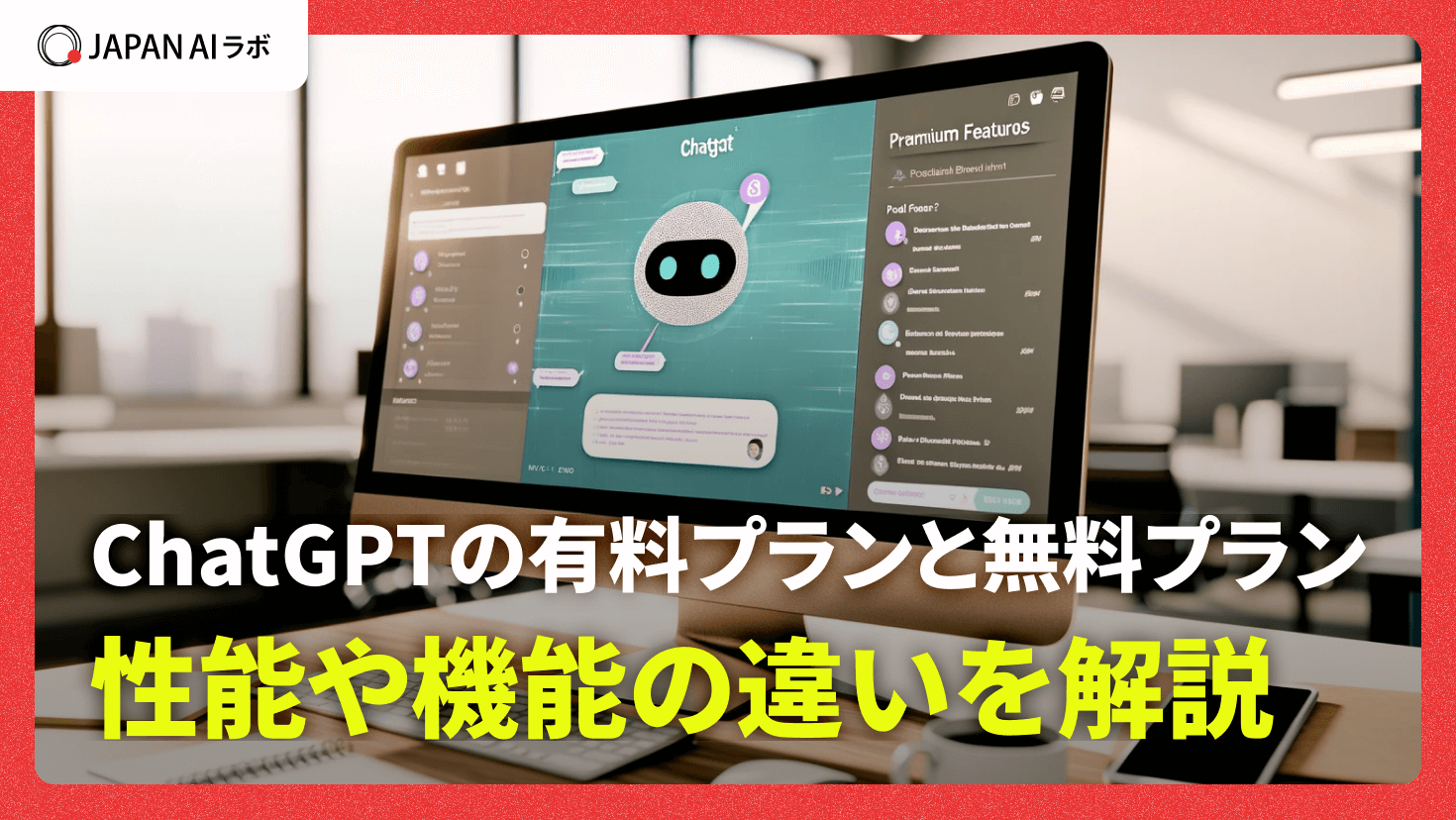 ChatGPTの有料プランでできることは？無料プランとの違い