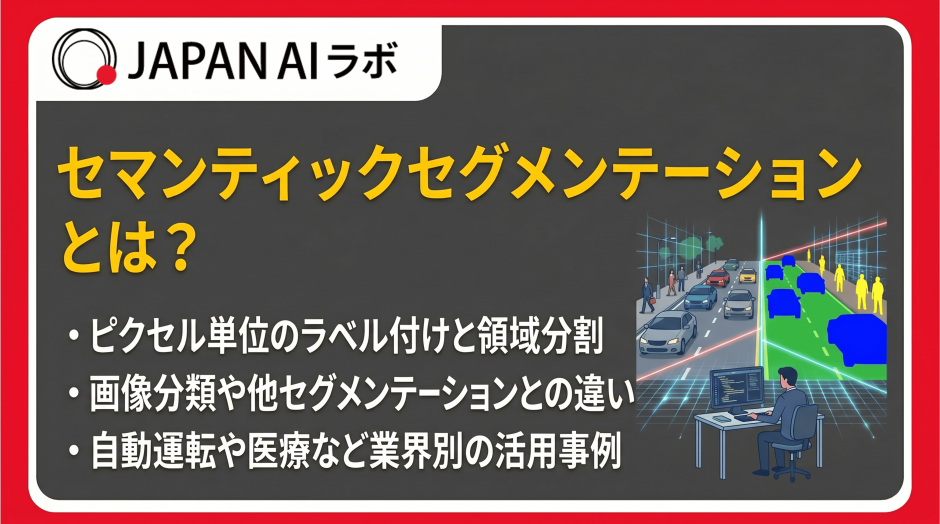 セマンティックセグメンテーションとは？