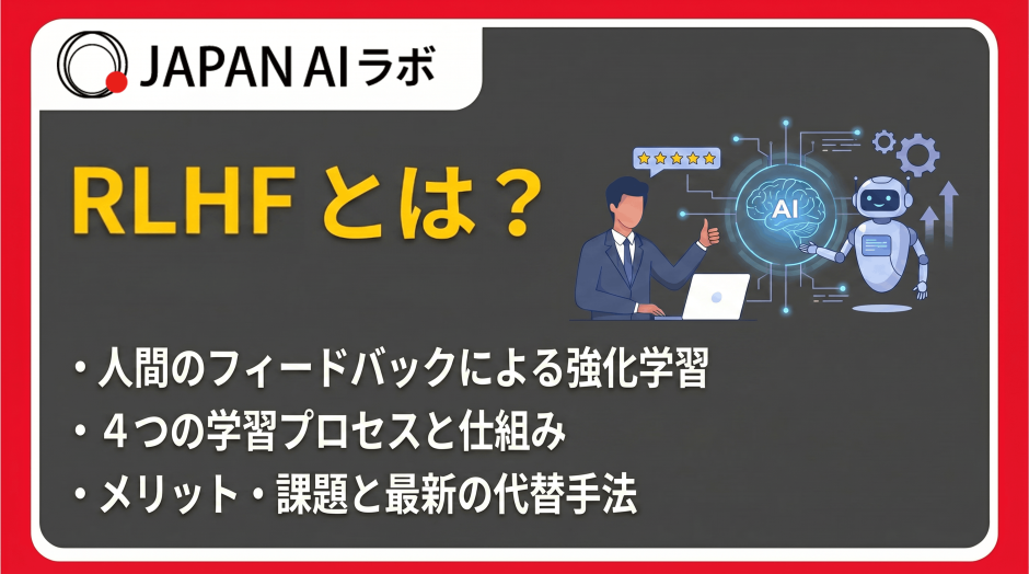 RLHF（人間のフィードバックによる強化学習）とは？