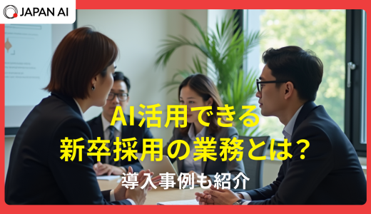 AI活用できる新卒採用の業務とは？導入事例もご紹介