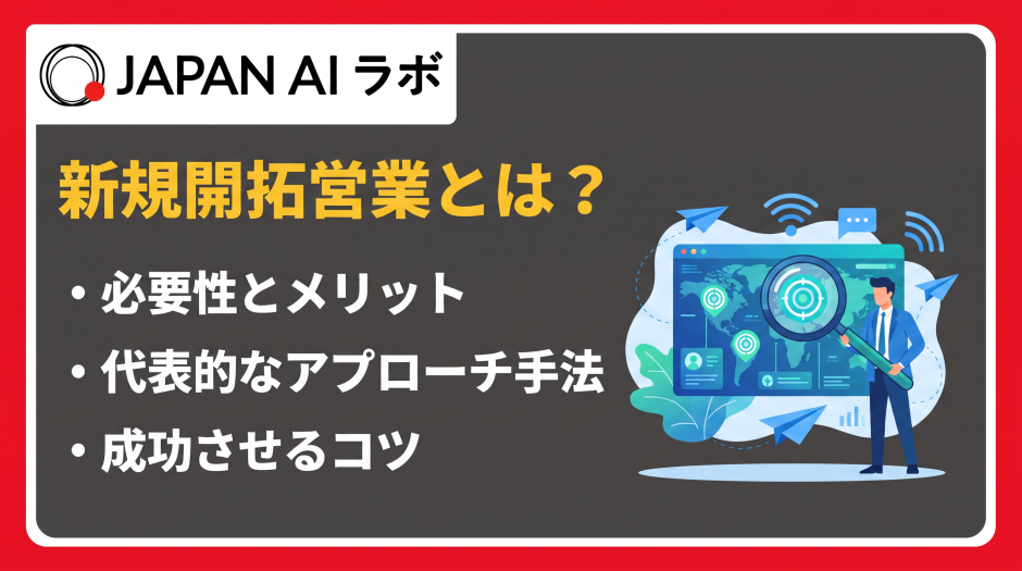 新規開拓営業 とは